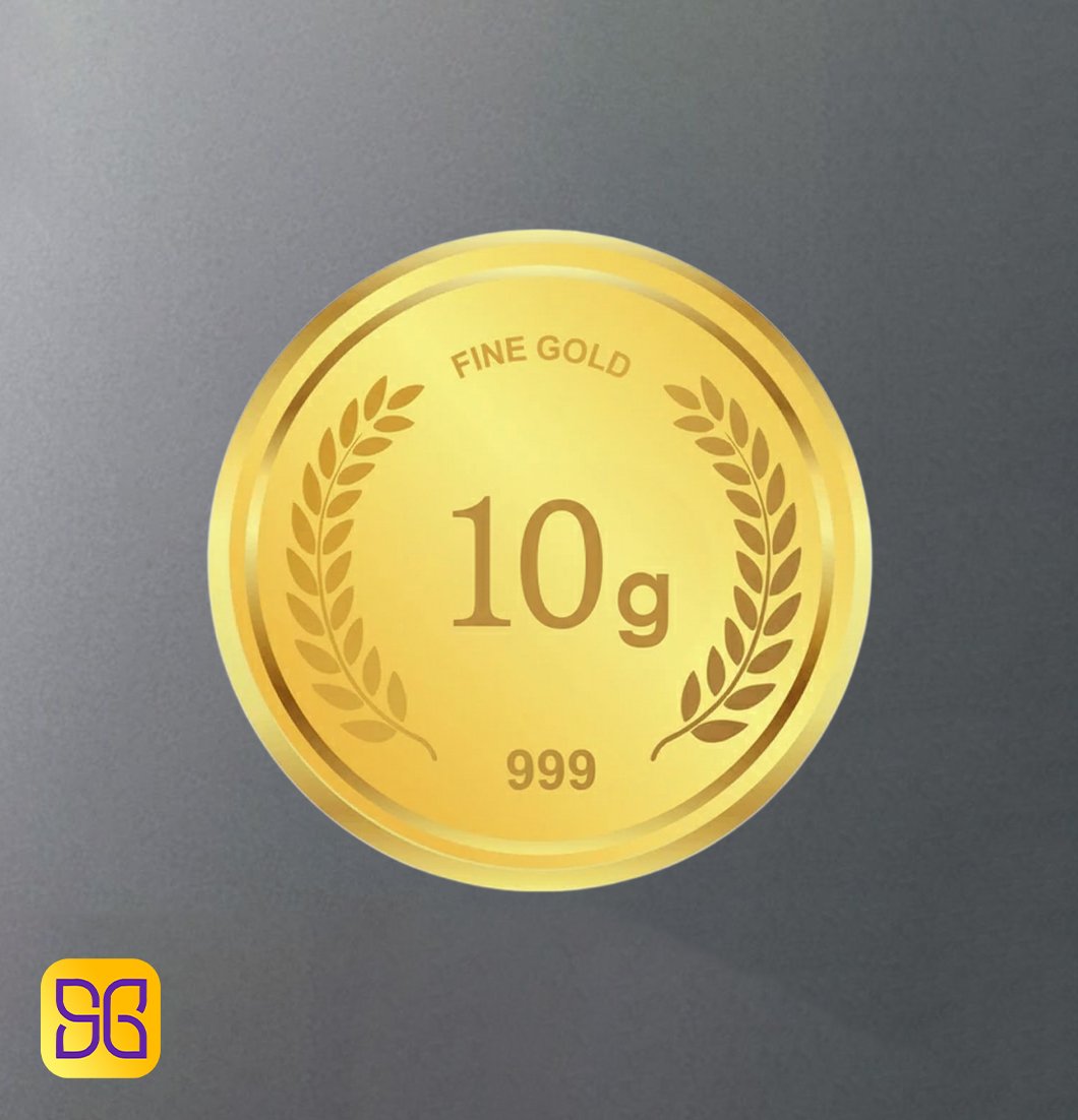 10 Gm 24 Kt Gold Coin